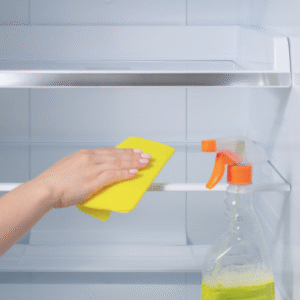 Standard Cleaning Double door Fridge – For a Fresh & Germ-Free Kitchen